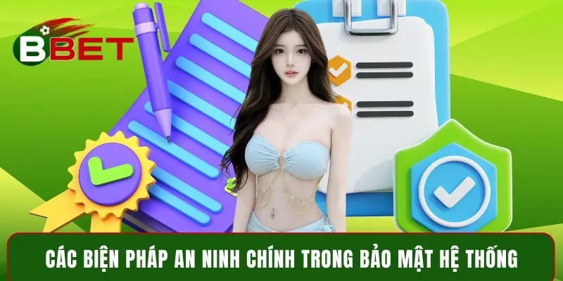 Các biện pháp an ninh chính trong bảo mật hệ thống