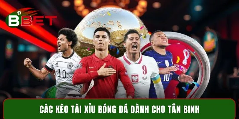 Các kèo tài xỉu bóng đá dành cho tân binh