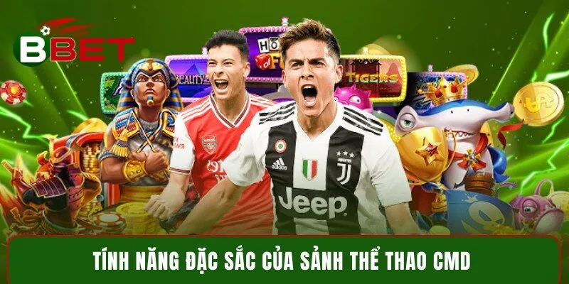 Tính năng đặc sắc của sảnh thể thao CMD